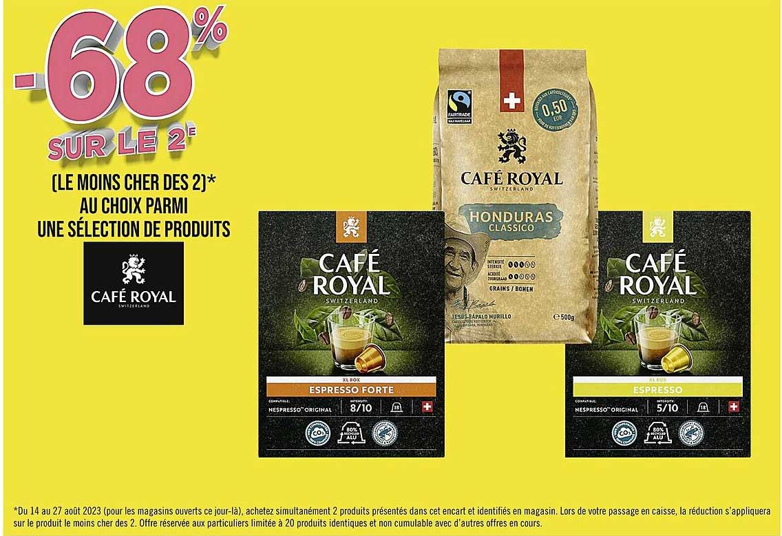 Sélection De Produits Café Royal