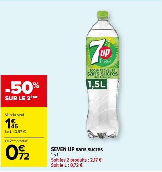 seven up sans sucres