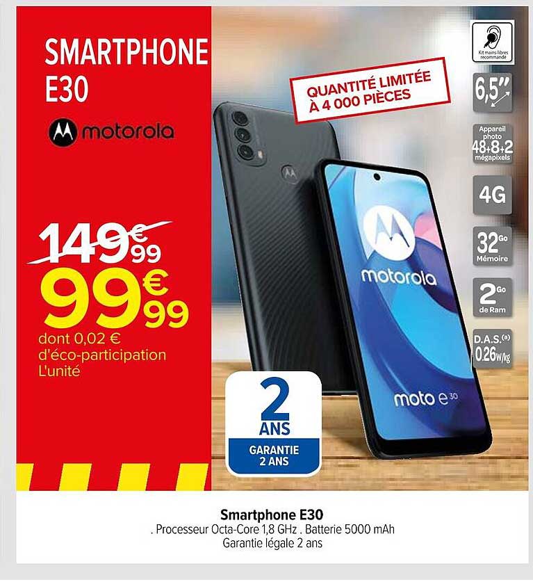 smartphone e30 motorola
