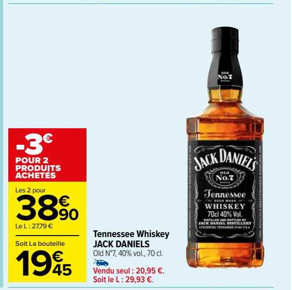 tennessee whiskey jack daniel's