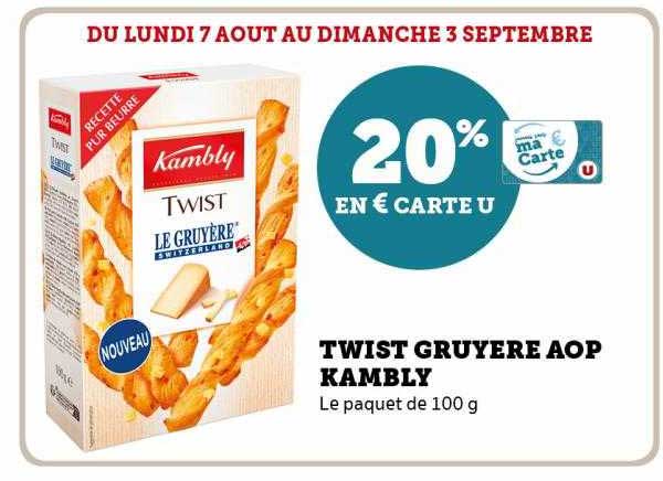 Twist Gruyère Aop Kambly
