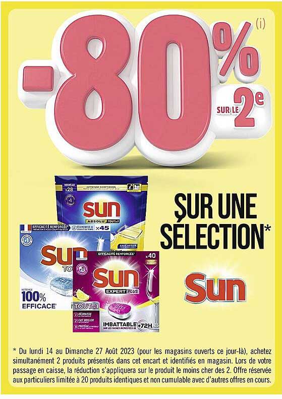 une sélection sun