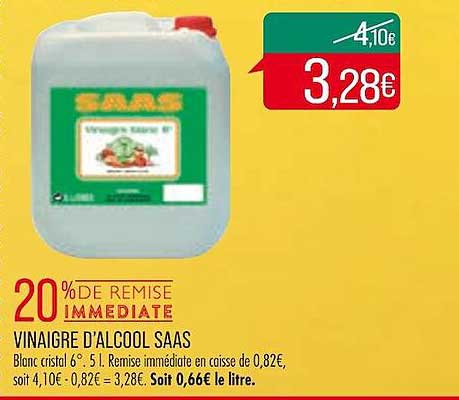 Vinaigre D'alcool Saas