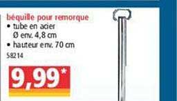 Béquille Pour Remorque