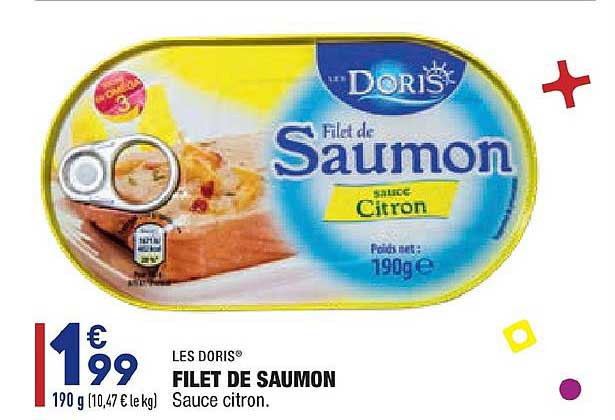 Filet De Saumon Les Doris