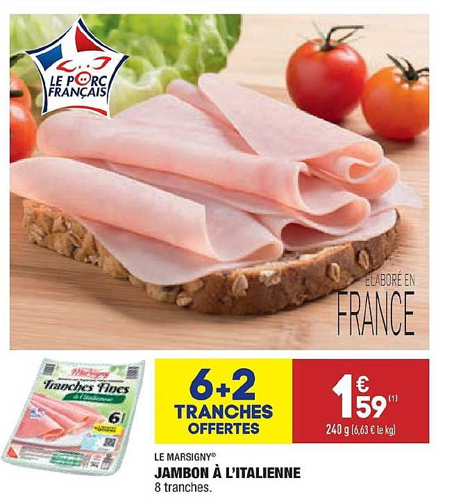 jambon à l'italienne le marsigny