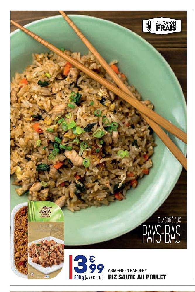 riz sauté au poulet asia green garden