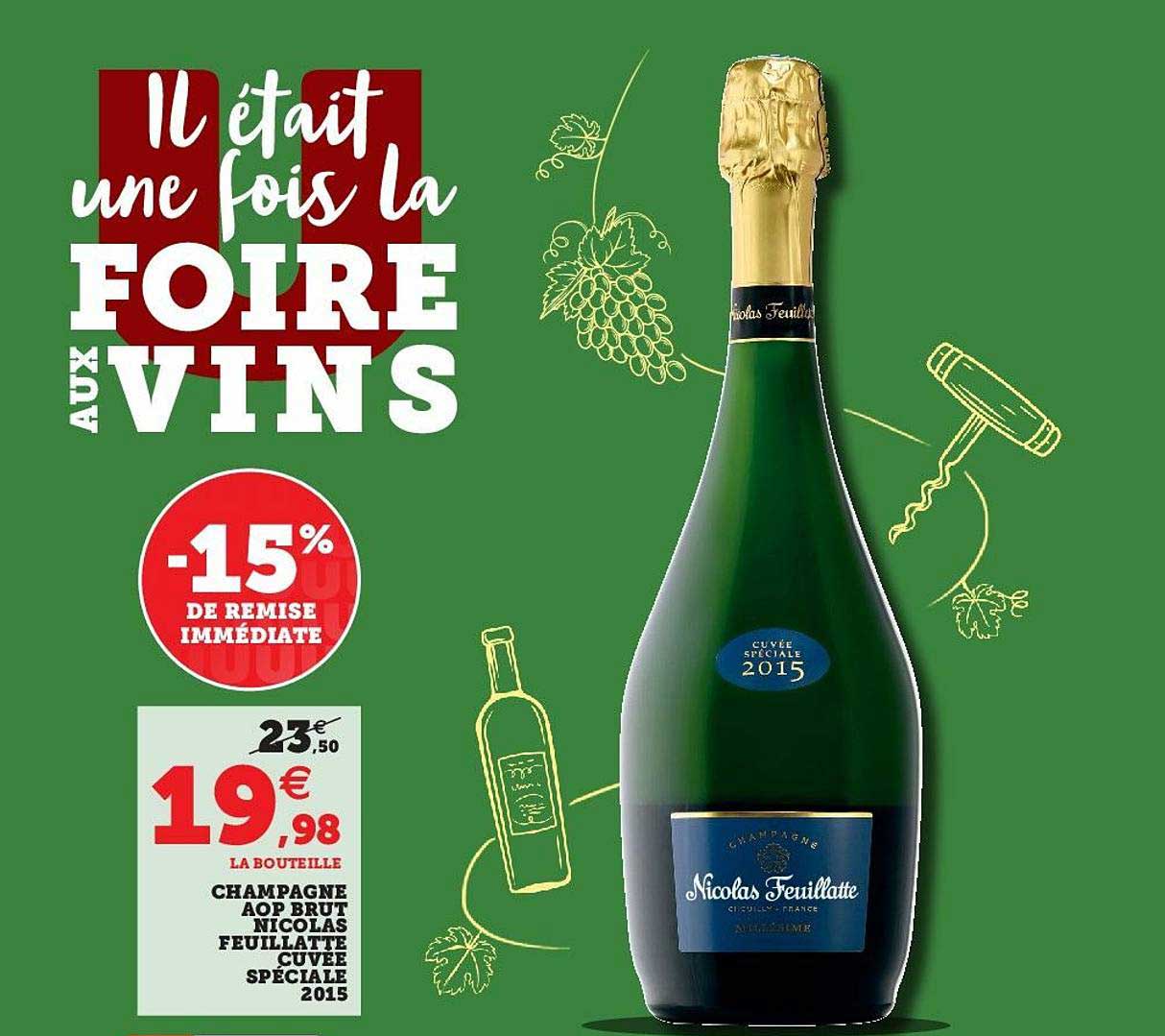 Champagne Aop Brut Nicolas Feuillatte Cuvée Spéciale 2015