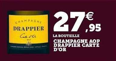 Champagne Aop Drappier Carte D'or