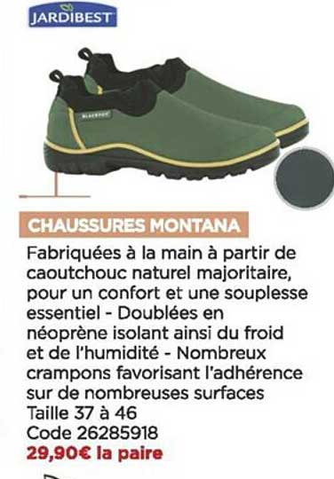 chaussures montana jardibest
