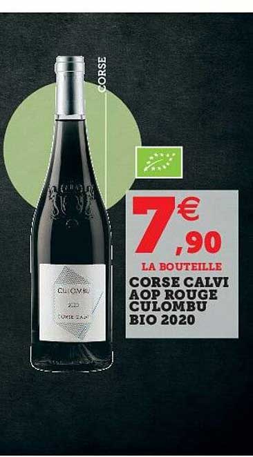 corse calvi aop rouge culombu bio 2020