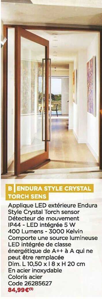 endura style crystal torch sens