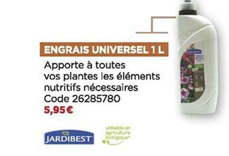 Engrais Universel 1 L Jardibest