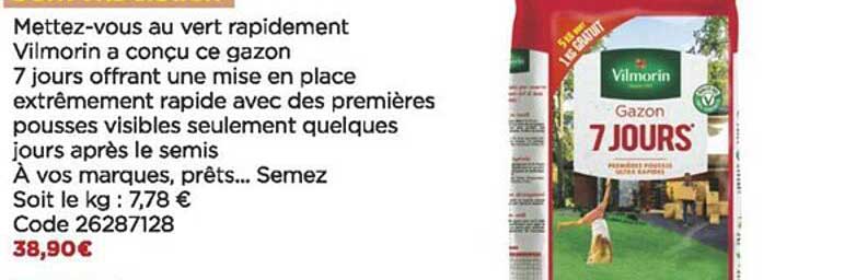 gazon 7 jours milmorin