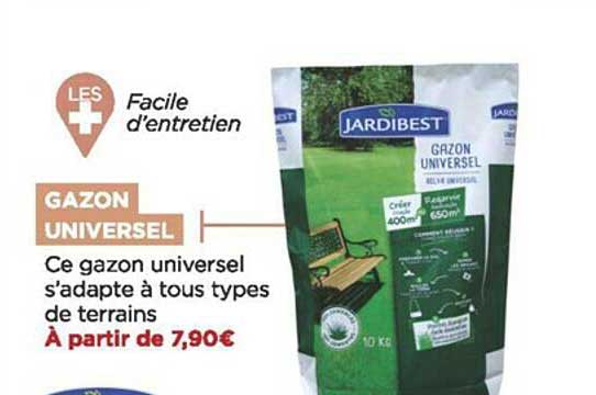 gazon universel jardibest