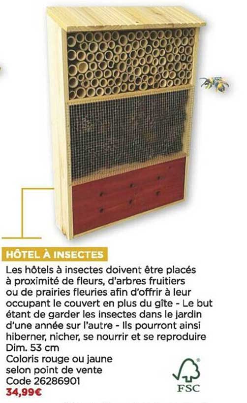Hôtel à Insectes