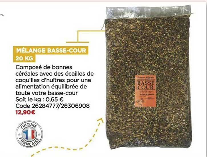 mélange basse-cour 20 kg
