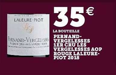 pernand-vergelesses 1er cru les vergelesses aop rouge laleure-piot 2018