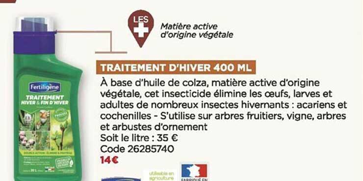 traitement d'hiver 400 ml fertiligène
