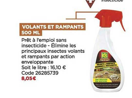 volants et rampants 500 ml kb