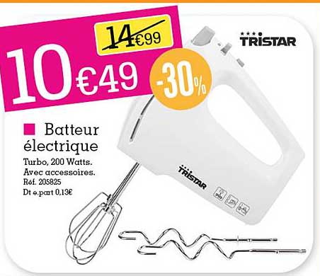 Batteur électrique Tristar