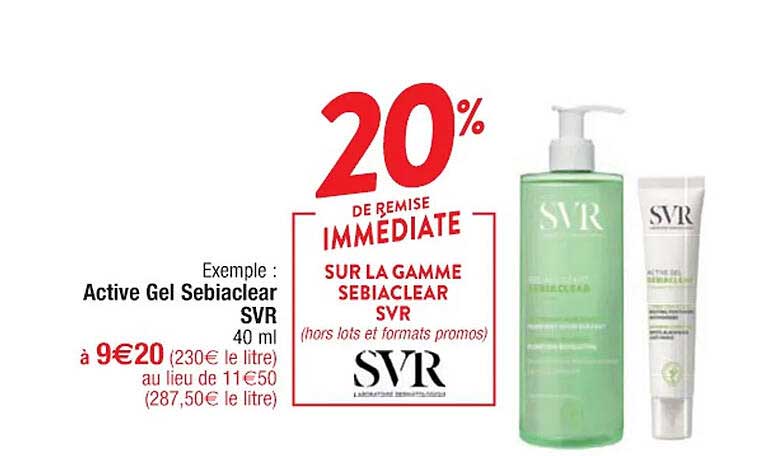 Active Gel Sebiaclear Svr