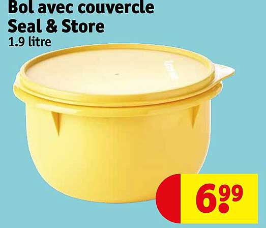 bol avec couvercle seal & store