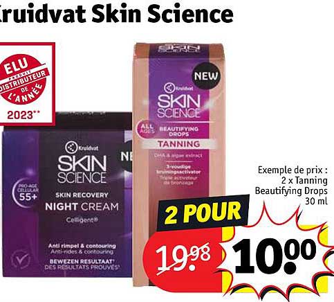 kruidvat skin science