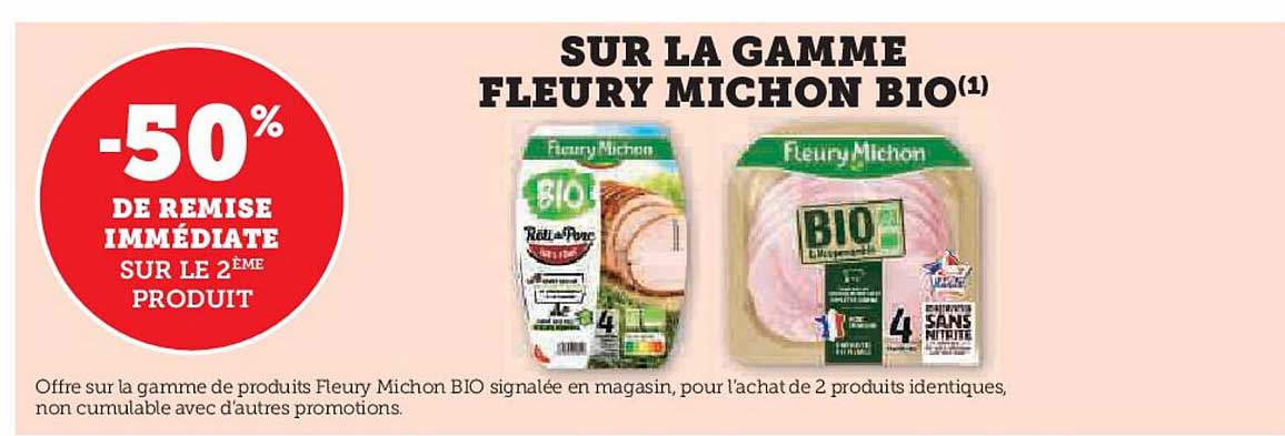 la gamme fleury michon bio