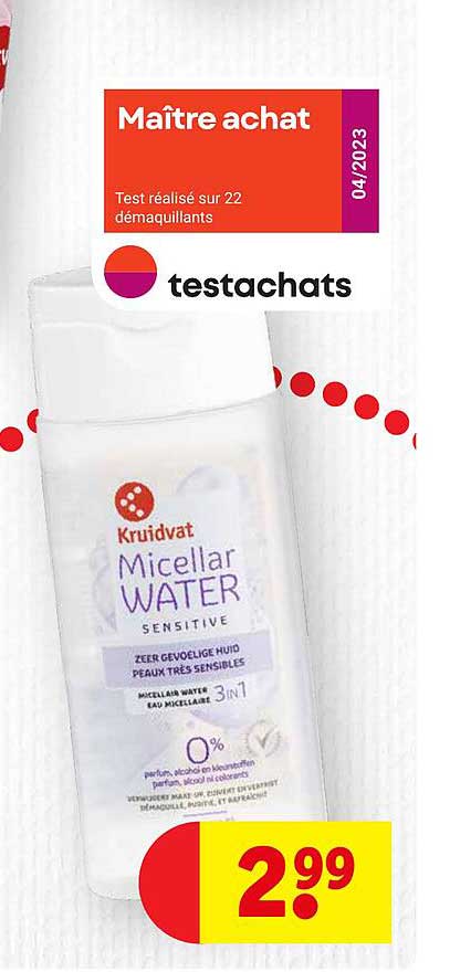 micellar water kruidvat