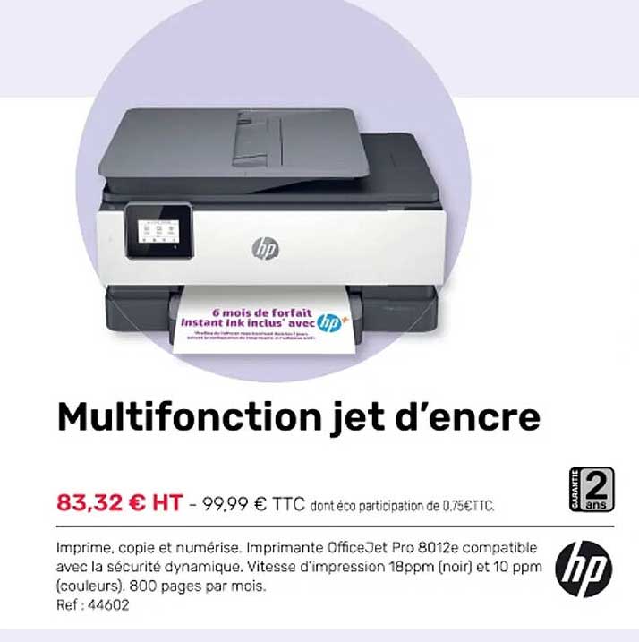 multifonction jet d'encre