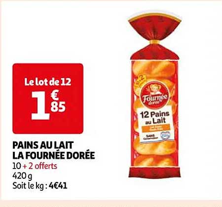 pains au lait la fournée dorée
