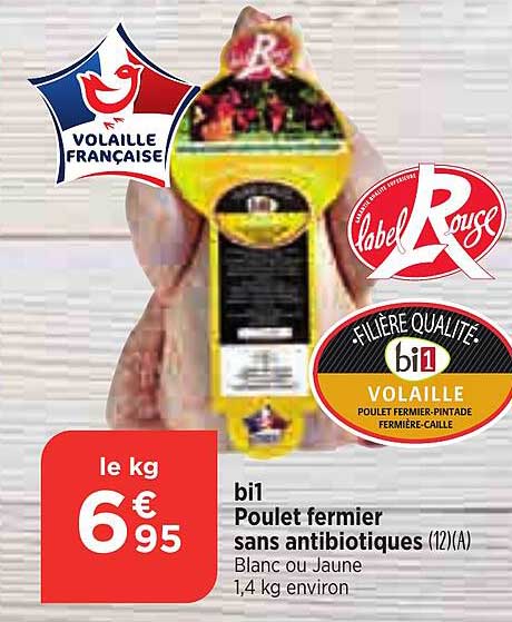 poulet fermier sans antibiotiques bi1