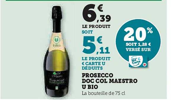 prosecco doc col maestro u bio