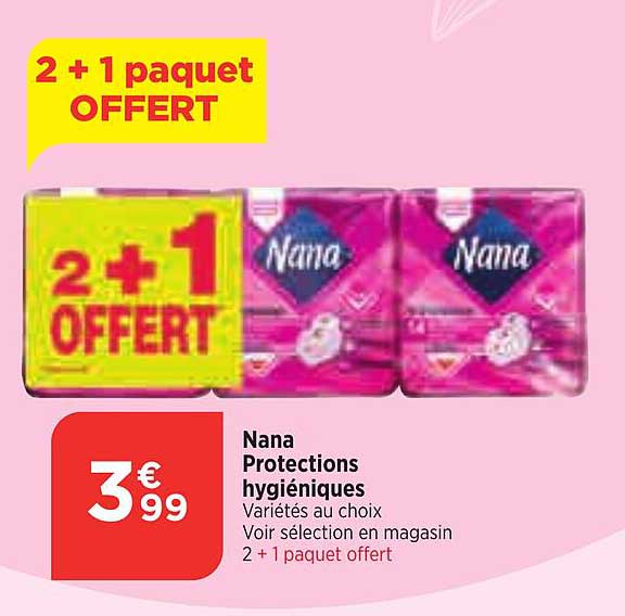 protections hygiéniques nana