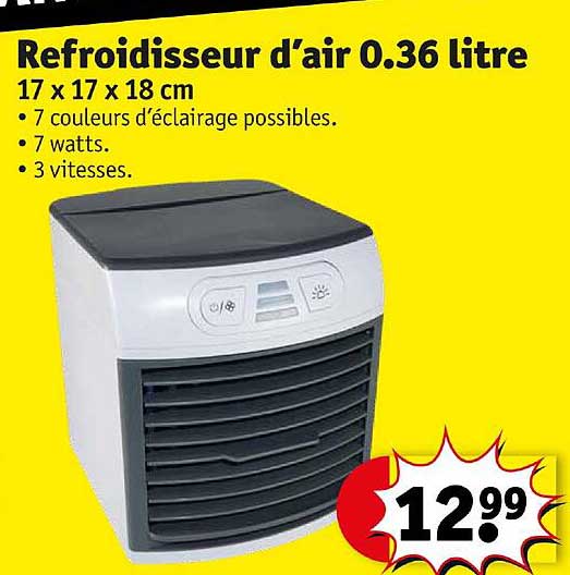 refroidisseur d'air 0.36 litre