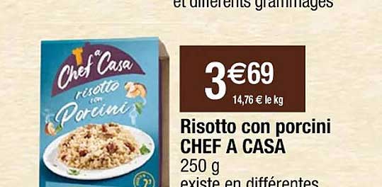 risotto con porcini chef a casa