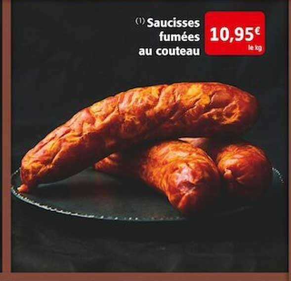 Saucisses Fumées Au Couteau