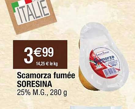 scamorza fumée soresina