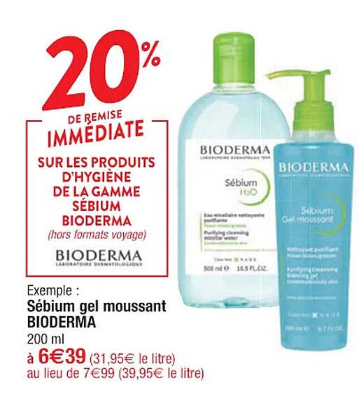 sébium gel moussant bioderma