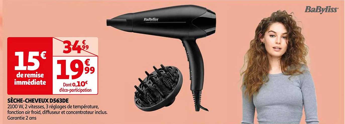 Sèche-cheveux D563de