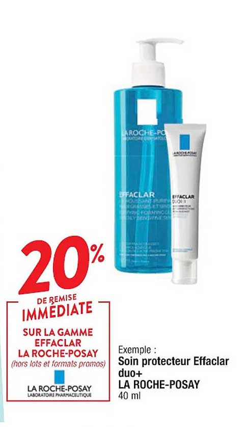 soin protecteur effaclar duo+ la roche-posay