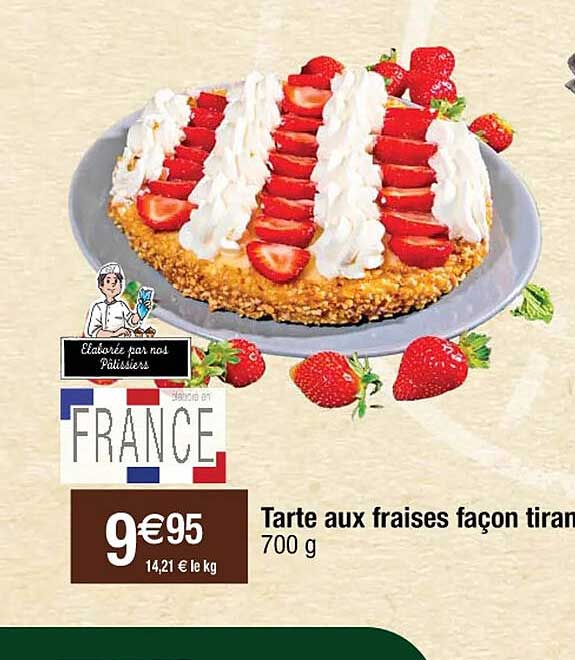 Tarte Aux Fraises Façon Tiramusu