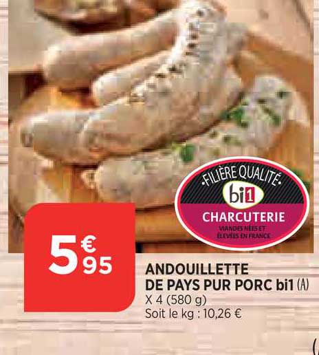 Andouillette De Pays Pur Porc Bi1