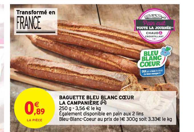 baguette bleu blanc cœur la campanière