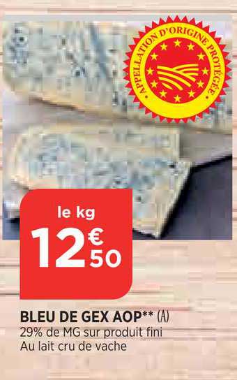 bleu de gex aop