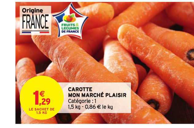 carotte mon marché plasir