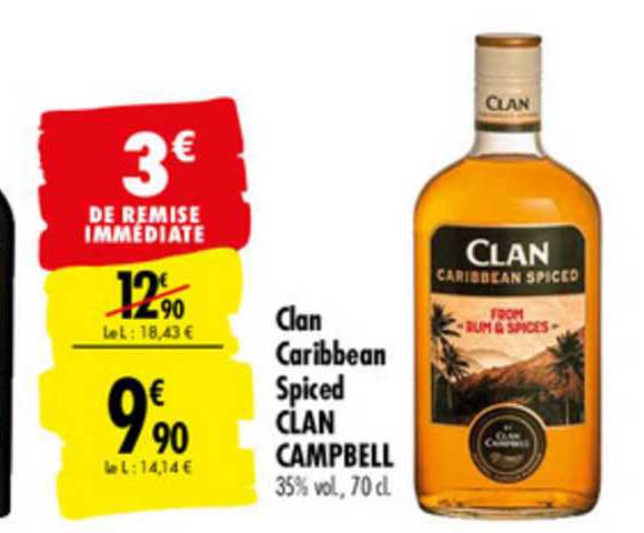 clan caribbean spiced clan campbell