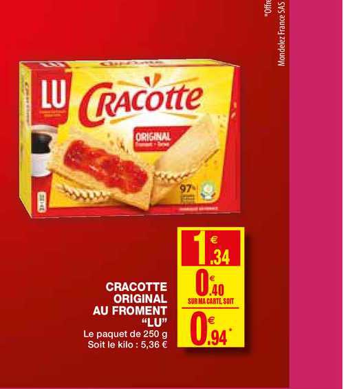 Cracotte Original Au Froment Lu