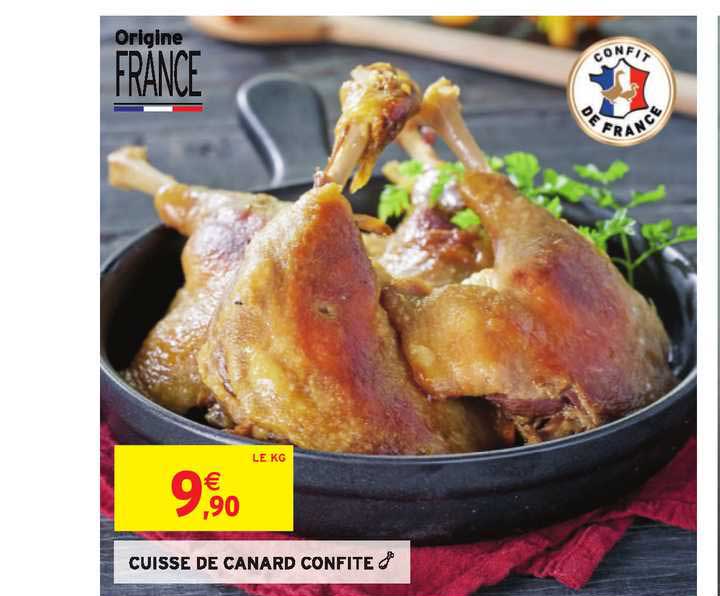 cuisse de canard confite